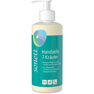 Sonett Mýdlo na ruce 7 bylin, 300 ml Sonett Mýdlo na ruce 7 bylin, 300 ml