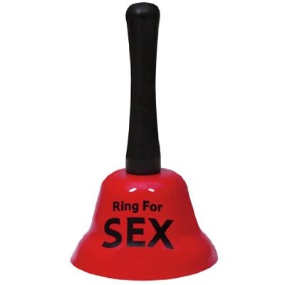 You2Toys Sexuální zvonek "Ring for Sex", 1 kus rote Tischglocke mit Aufdruck, für Junggesellenabschied, Scherzartikel & Geschenkidee für Mann und Frau You2Toys Sexuální zvonek "Ring for Sex", 1 kus rote Tischglocke mit Aufdruck, für Junggesellenabschied, Scherzartikel & Geschenkidee für Mann und Frau
