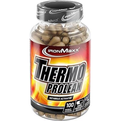 IronMaxx Thermo Prolean – 100 kapslí vysoce kvalitní komplex termogeneze podporuje metabolismus energie a normální spalování tuků bez laktózy IronMaxx Thermo Prolean – 100 kapslí vysoce kvalitní komplex termogeneze podporuje metabolismus energie a normální spalování tuků bez laktózy
