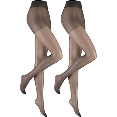 Hudson Dámské ponožky Simply 20 To Go 2-Pack transparentní matné 20 DEN Hudson Dámské ponožky Simply 20 To Go 2-Pack transparentní matné 20 DEN