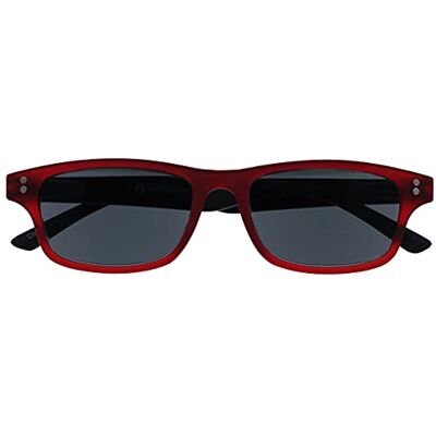 OPULIZE UV Reader pogumované červené černé brýle na čtení proti slunci UV400 pánské ženy UVSR033 +2,50 OPULIZE UV Reader pogumované červené černé brýle na čtení proti slunci UV400 pánské ženy UVSR033 +2,50