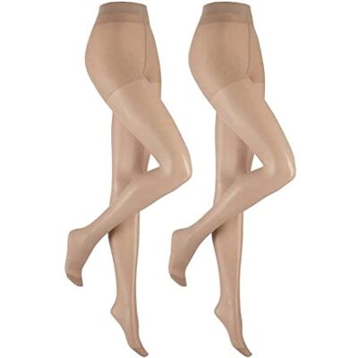 Hudson Dámské punčocháče Simply 20 To Go 2-Pack vysoce elastické 20 DEN Hudson Dámské punčocháče Simply 20 To Go 2-Pack vysoce elastické 20 DEN