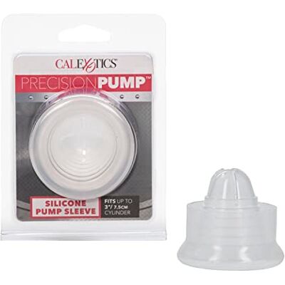 CalExotics Precision Pump Silicone Pump Sleeve, manžeta na , bezbarvý CalExotics Precision Pump Silicone Pump Sleeve, manžeta na , bezbarvý
