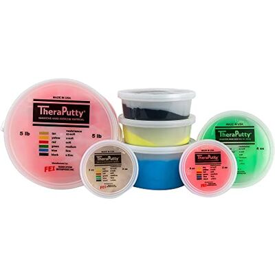 CanDo TheraPutty – modelovací hmota pro terapii – 85 g – červená (lehká) CanDo TheraPutty – modelovací hmota pro terapii – 85 g – červená (lehká)