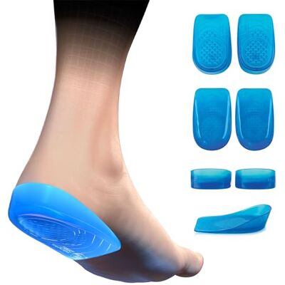 Sidas Heel Cup Gel Heel Cups X2 tvaruje na patě Prevents blisters Shock Absorbing Sidas Heel Cup Gel Heel Cups X2 tvaruje na patě Prevents blisters Shock Absorbing