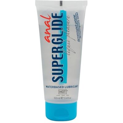 HOT Anal Superglide waterbased lubricant, 100 ml HOT Anal Superglide waterbased lubricant, 100 ml