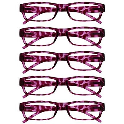 The Reading Glasses Company Růžová želvovina 5 kusů - Čtecí brýle The Reading Glasses Company Růžová želvovina 5 kusů - Čtecí brýle