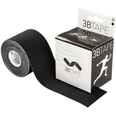 Kinesiologická páska 3BTAPE od 3B Scientific - Podpora, 5m x 5cm, Černá Kinesiologická páska 3BTAPE od 3B Scientific - Podpora, 5m x 5cm, Černá