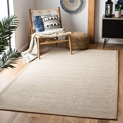 Koberec z lnu a sisalu Safavieh 150x245cm - Koberec Koberec z lnu a sisalu Safavieh 150x245cm - Koberec