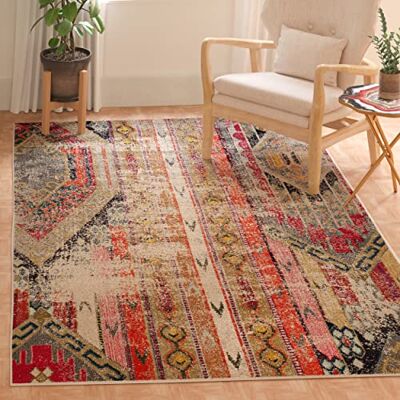 Safavieh Monaco Collection MNC222G Světle šedý Boho Chic koberec - Koberec Safavieh Monaco Collection MNC222G Světle šedý Boho Chic koberec - Koberec