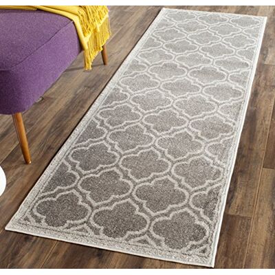 SAFAVIEH La Salis vnitřní a venkovní koberec, AMT412C, 62 X 240 cm, šedá / světle šedá SAFAVIEH La Salis vnitřní a venkovní koberec, AMT412C, 62 X 240 cm, šedá / světle šedá