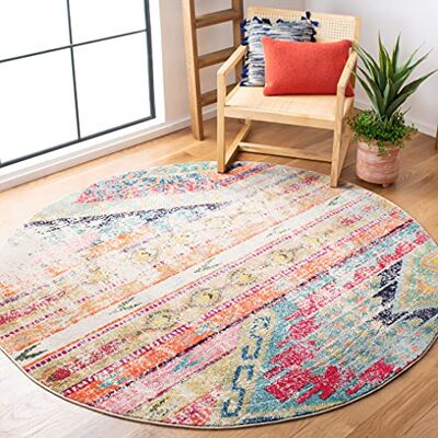 Barevný koberec Safavieh 120x120cm - Koberec Barevný koberec Safavieh 120x120cm - Koberec