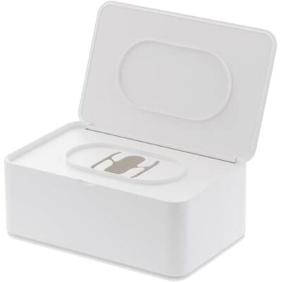 YAMAZAKI 3255 Smart Wet Tissue Case, bílé, ABS pryskyřice/polyetylen, 19 x 12 x 7,5 cm YAMAZAKI 3255 Smart Wet Tissue Case, bílé, ABS pryskyřice/polyetylen, 19 x 12 x 7,5 cm