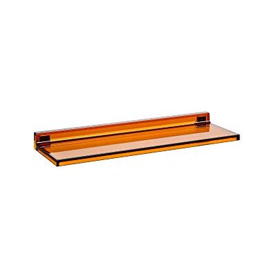 Kartell Shelfish, Amber, 15 x 4 x 45 cm Kartell Shelfish, Amber, 15 x 4 x 45 cm
