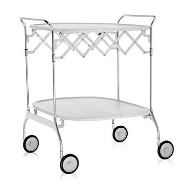 Kartell Gastone vozík, plast, bílý, 62 × 70 × 68 cm Kartell Gastone vozík, plast, bílý, 62 × 70 × 68 cm