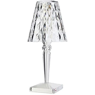 Kartell Baterie, stolní lampa, čiré sklo Kartell Baterie, stolní lampa, čiré sklo
