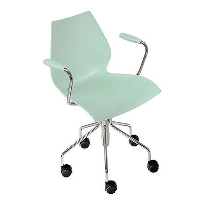 Kartell 28777M otočná židle Maui světle zelená Kartell 28777M otočná židle Maui světle zelená