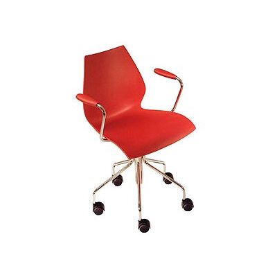 Kartell 28774M otočná židle Maui purpurová červená Kartell 28774M otočná židle Maui purpurová červená