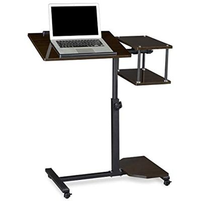 Relaxdays Stolek na laptop výškově nastavitelný XL V x H: 100 x 77 x 40 cm Velký stolek na notebook jako konferenční stolek a servírovací stolek se 4 brzditelnými kolečky pro tablet s myší odkládací Relaxdays Stolek na laptop výškově nastavitelný XL V x H: 100 x 77 x 40 cm Velký stolek na notebook jako konferenční stolek a servírovací stolek se 4 brzditelnými kolečky pro tablet s myší odkládací