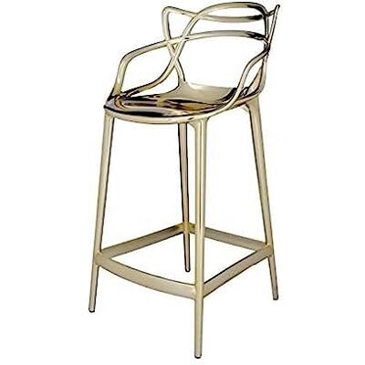 Kartell Masters Stool, Hocker, Gold, H. 65 cm Kartell Masters Stool, Hocker, Gold, H. 65 cm
