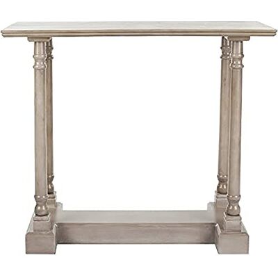 Safavieh Modern Wooden Accent Table, in Vintage Grey, 40 X 95 X 80 Safavieh Modern Wooden Accent Table, in Vintage Grey, 40 X 95 X 80