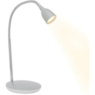 Brilliant Lampa Anthony LED stolní lampa titan 1x 2,4 W LED integrovaná, (200 lm, 3000 K) s tlačítkovým spínačem na základně Brilliant Lampa Anthony LED stolní lampa titan 1x 2,4 W LED integrovaná, (200 lm, 3000 K) s tlačítkovým spínačem na základně