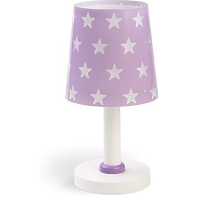 Dalber Dětská stolní lampa lampa na noční stolek dětský pokoj hvězdy sléz, 81211L, E14 Dalber Dětská stolní lampa lampa na noční stolek dětský pokoj hvězdy sléz, 81211L, E14