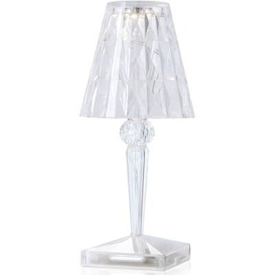 Kartell Baterie, stolní lampa, čiré sklo Kartell Baterie, stolní lampa, čiré sklo
