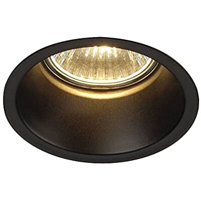 SLV Stropní vestavné svítidlo HORN 1 / bodové světlo, reflektor, stropní zářič, stropní svítidlo, vestavné svítidlo LED, vnitřní osvětlení / GU10 IP20 50 W černé SLV Stropní vestavné svítidlo HORN 1 / bodové světlo, reflektor, stropní zářič, stropní svítidlo, vestavné svítidlo LED, vnitřní osvětlení / GU10 IP20 50 W černé