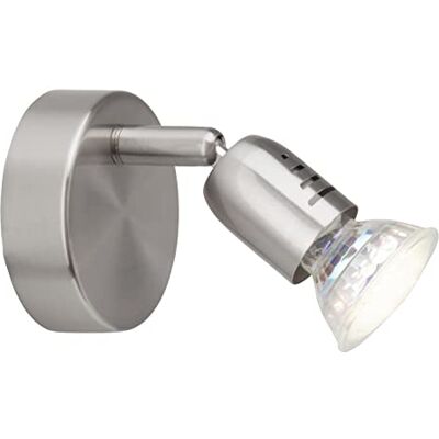 Brilliant Lampa Loona LED nástěnné bodové světlo železné 1 x LED-PAR51, GU10, 3 W včetně LED reflektoru, (250 lm, 3000 K) stupnice A++ až E otočná hlava Brilliant Lampa Loona LED nástěnné bodové světlo železné 1 x LED-PAR51, GU10, 3 W včetně LED reflektoru, (250 lm, 3000 K) stupnice A++ až E otočná hlava