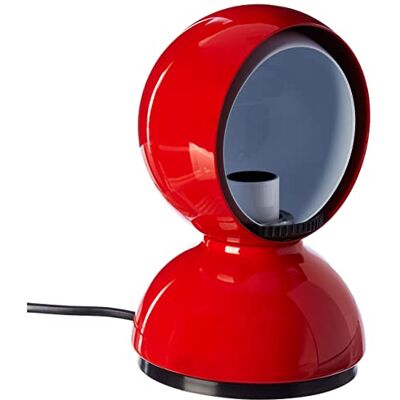 Artemide Stolní lampa Eclisse v červené barvě z kovu Artemide Stolní lampa Eclisse v červené barvě z kovu