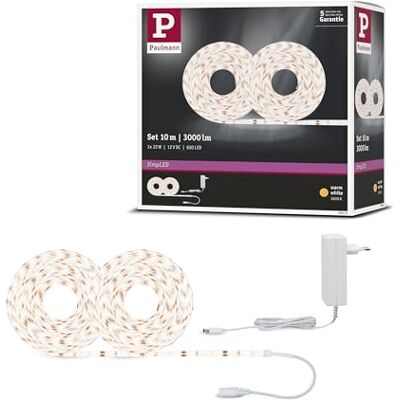 Paulmann 78974 SimpLED pásek sada 10 m 22 W teplá bílá s povrchovou úpravou Paulmann 78974 SimpLED pásek sada 10 m 22 W teplá bílá s povrchovou úpravou