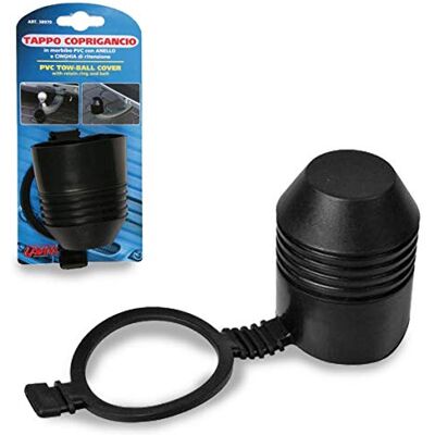 Lampa 38970 Anhängerkupplung-Abdeckung zurückfedernd schwarz Lampa 38970 Anhängerkupplung-Abdeckung zurückfedernd schwarz