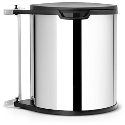 Brabantia 262203 vestavný kbelík Built in bin 15 L brilliant steel Brabantia 262203 vestavný kbelík Built in bin 15 L brilliant steel