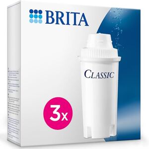 Brita Filtrační patrony Classic v balení 3 filtrační patrony pro starší vodní filtry ke snížení vápna, chloru a látek, které zhoršují chuť vody z vodovodu Brita Filtrační patrony Classic v balení 3 filtrační patrony pro starší vodní filtry ke snížení vápna, chloru a látek, které zhoršují chuť vody z vodovodu