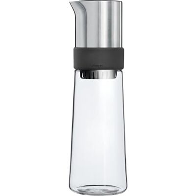 blomus Výrobník ledového čaje -TEA-JAY- Nádoba na čaj ze skla se sítkem z ušlechtilé oceli 800 ml Barva ušlechtilá ocel matná, stříbrná / průhledná / černá blomus Výrobník ledového čaje -TEA-JAY- Nádoba na čaj ze skla se sítkem z ušlechtilé oceli 800 ml Barva ušlechtilá ocel matná, stříbrná / průhledná / černá