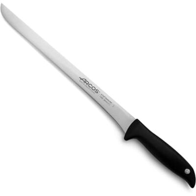 Arcos Serie Menorca Schneidmesser Schinkenmesser Klinge Nitrum Edelstahl 280 mm HandGriff Polypropylen Farbe Schwarz Arcos Serie Menorca Schneidmesser Schinkenmesser Klinge Nitrum Edelstahl 280 mm HandGriff Polypropylen Farbe Schwarz