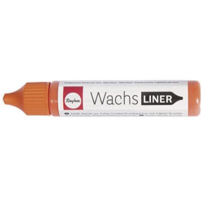 Rayher HOBBY 31500210 vosková vložka, oranžová, láhev 30 ml, k pomalování svíček, vosková tužka, tekutý vosk k malování přímo z láhve Rayher HOBBY 31500210 vosková vložka, oranžová, láhev 30 ml, k pomalování svíček, vosková tužka, tekutý vosk k malování přímo z láhve