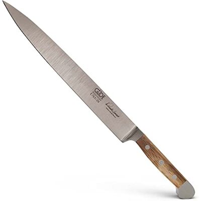 Güde Solingen – kovaný nůž na šunku, 26 cm, dub, ALPHA FASSEICH, krájecí nůž, dvojitá hlava, ruční výroba Germany Güde Solingen – kovaný nůž na šunku, 26 cm, dub, ALPHA FASSEICH, krájecí nůž, dvojitá hlava, ruční výroba Germany