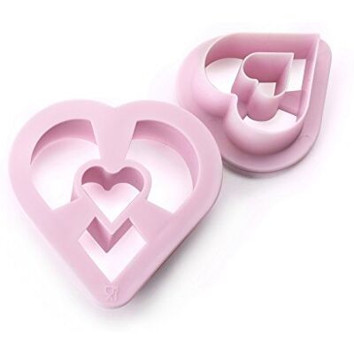 IBILI Set 2 CORTADORES Doughnut Corazon IBILI Set 2 CORTADORES Doughnut Corazon