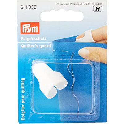 Prym 611333 Quilter's nastavitelná ochrana prstů, bílá Prym 611333 Quilter's nastavitelná ochrana prstů, bílá