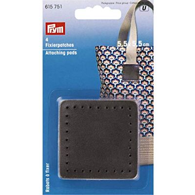 Prym 615751 Fixierpatches für Taschengriff 5,5 x 5,5 cm braun Prym 615751 Fixierpatches für Taschengriff 5,5 x 5,5 cm braun