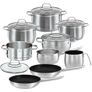 Rösle Sada hrnců Elegance Globe, 10dílná sada hrnců, nerezová ocel, 24 cm, 63,5 x 36,5 x 34,5 cm, 10 jednotek Rösle Sada hrnců Elegance Globe, 10dílná sada hrnců, nerezová ocel, 24 cm, 63,5 x 36,5 x 34,5 cm, 10 jednotek