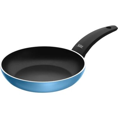 Silit Pánev Belluna, indukční, 24 cm, potažená hliníkem, plastová rukojeť, pro šetrné smažení, modrá Silit Pánev Belluna, indukční, 24 cm, potažená hliníkem, plastová rukojeť, pro šetrné smažení, modrá