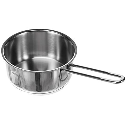 Tognana vanitosa Bratentopf 16 cm mit 1 Griff, Edelstahl, Silber Tognana vanitosa Bratentopf 16 cm mit 1 Griff, Edelstahl, Silber