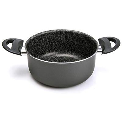 ALLUFLON Hliníková rendlík, černý, 16 cm ALLUFLON Hliníková rendlík, černý, 16 cm