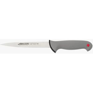 Arcos Fischmesser aus Edelstahl NITRUM 18 cm Ideal für Fisch/Sole, Griff aus Polypropylen mit Elastomerbeschichtung Schwarz, Serie Pruebas