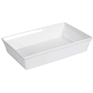 ASA 250 °C hranatý tvar gratinu 34 cm, bílý