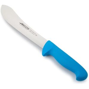 Arcos Fleischermesser Professionell Edelstahlklinge 200 mm Präziser Schnitt, Langlebig Ergonomischer Griff, Polypropylen Blau Serie 2900