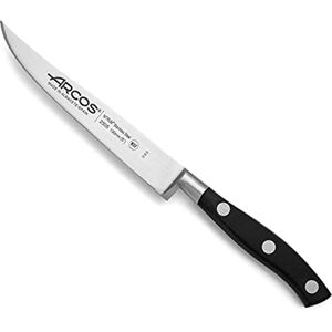 Arcos Série Riviera steakový nůž čepel z nitrumu kované ušlechtilé oceli 130 mm rukojeť polyoxymetylen (POM) barva černá